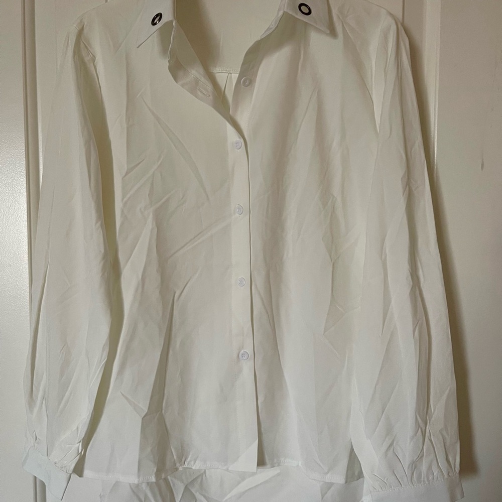 SHEIN White Blouse